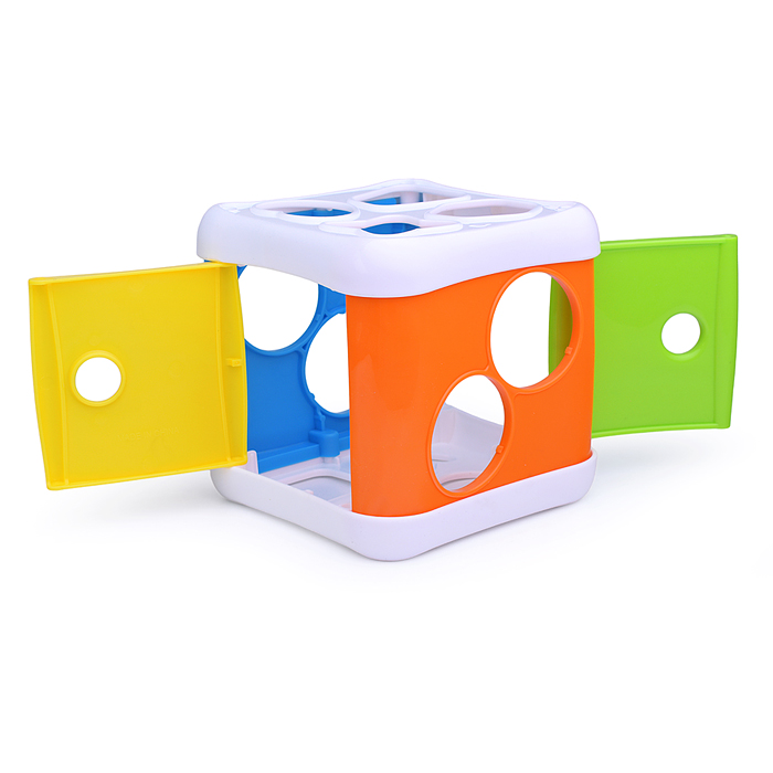 Куб развивающий Y0092 "Сортер" в коробке