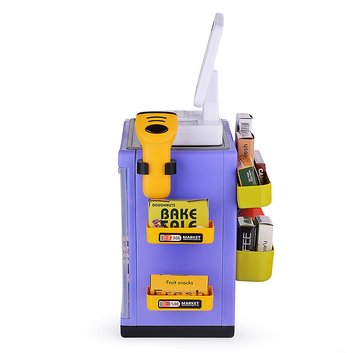 Игровой набор супермаркет 668-136 "Эконом маркет" (46 предметов) в коробке