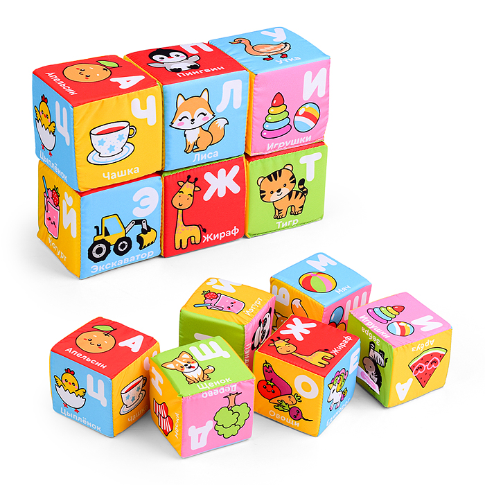 Игрушка кубики "Алфавит в картинках" Игрушка кубики "Алфавит в картинках"