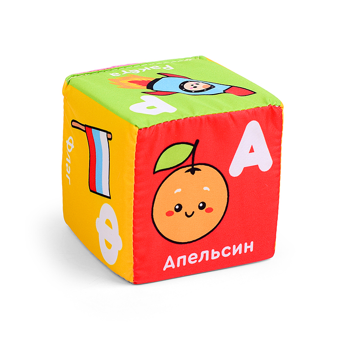 Игрушка кубики "Алфавит в картинках"