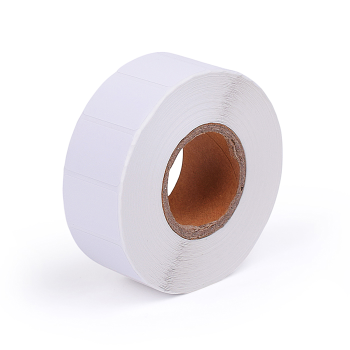 Термоэтикетка 30 ммx20 мм (1800 шт) ЭКО, без печати, Ø втулки 40 мм