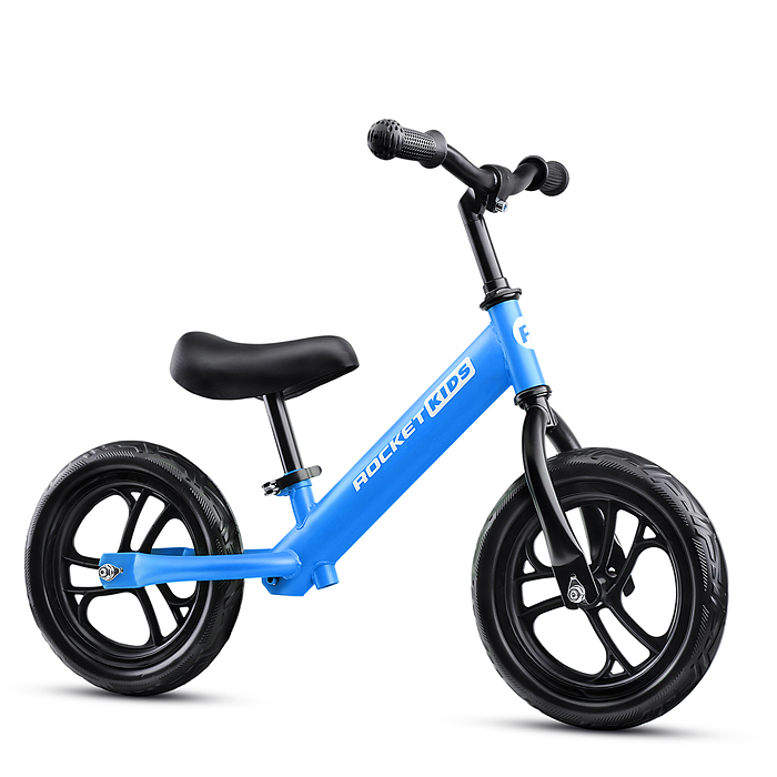 Беговел 12" Rocket, колеса EVA, цвет синий, Беговел 12" Rocket, колеса EVA, цвет синий,