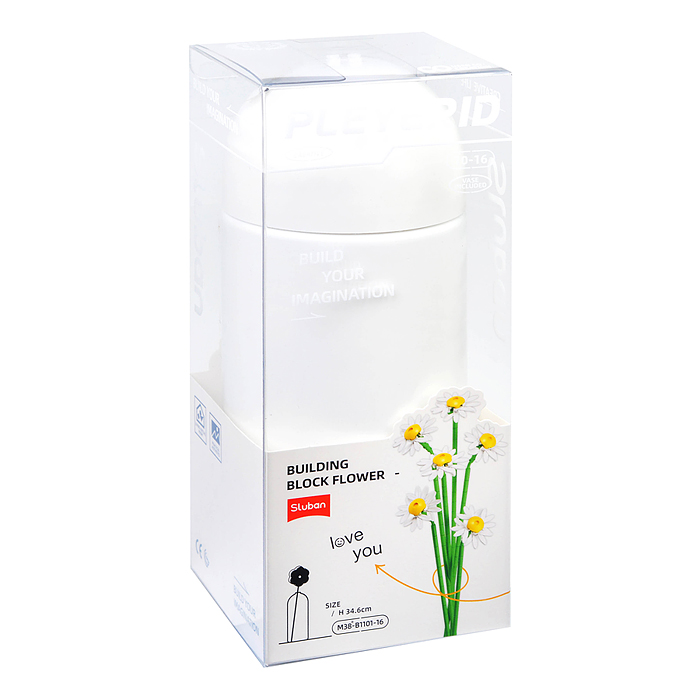 Конструктор M38-B1101-16 "Ромашки" (255 дет.)