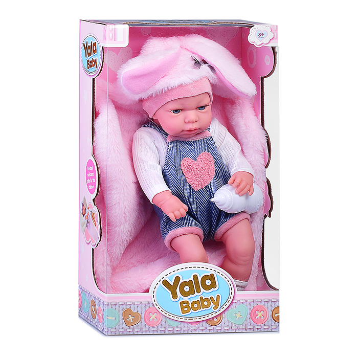 Пупс YL2316D-F "Оливия" с аксессуарами, в коробке