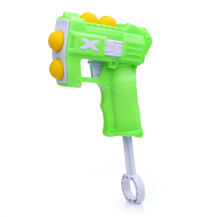 Бластер 6090 "Неон" с шариками и мягкими пулями, в коробке