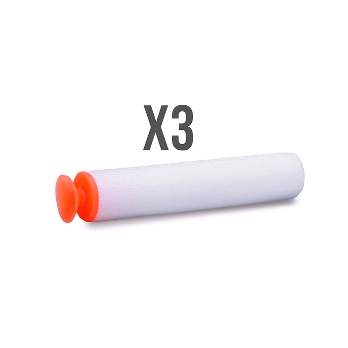 Бластер 6090 "Неон" с шариками и мягкими пулями, в коробке