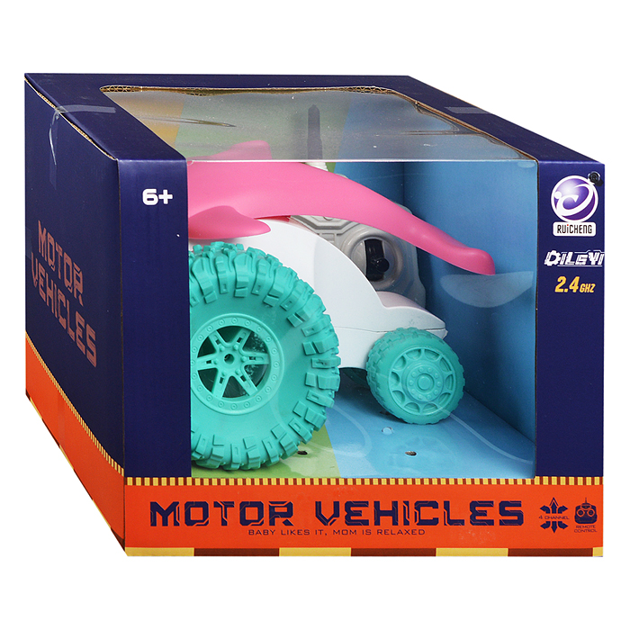 Фото к товару Машина 982 "Дельфин трюковой" р/у, 27 MHz, в коробке Машина 982 "Дельфин трюковой" р/у, 27 MHz, в коробке