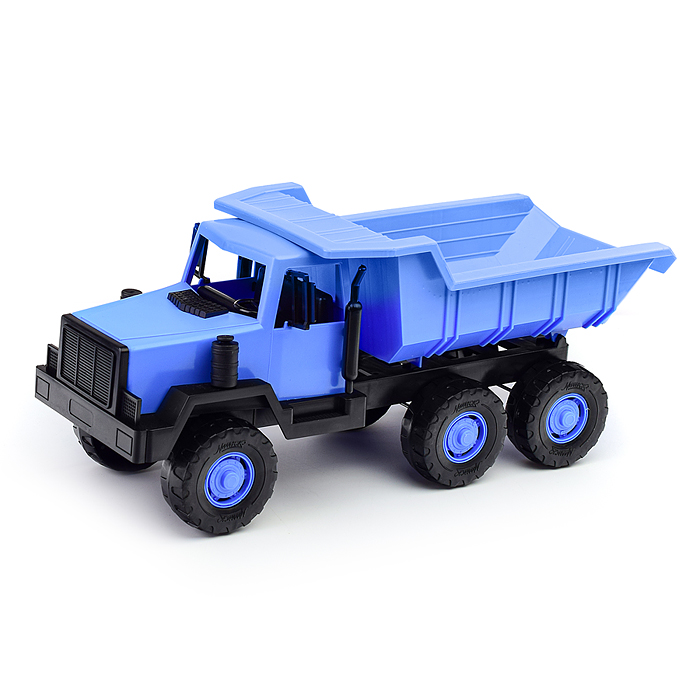 Фото к товару Самосвал "Полярный" с набором инструментов (в сетке, 47 см, 5 дет.) Самосвал "Полярный" с набором инструментов (в сетке, 47 см, 5 дет.)