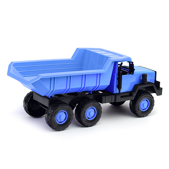 Фото к товару Самосвал "Полярный" с набором инструментов (в сетке, 47 см, 5 дет.) Самосвал "Полярный" с набором инструментов (в сетке, 47 см, 5 дет.)