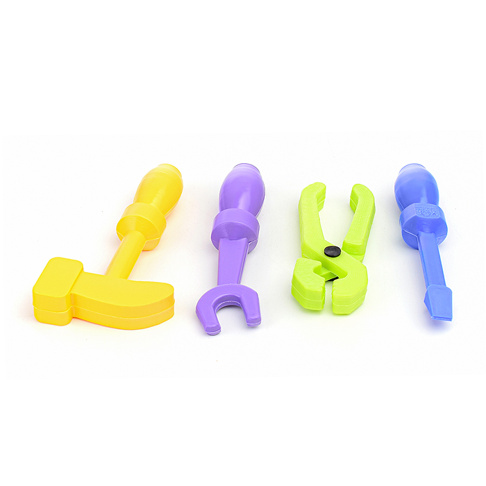 Фото к товару Самосвал "Полярный" с набором инструментов (в сетке, 47 см, 5 дет.) Самосвал "Полярный" с набором инструментов (в сетке, 47 см, 5 дет.)