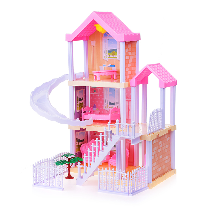 Фото к товару Дом для куклы 666-1G-1 "Dream house-5" в коробке Дом для куклы 666-1G-1 "Dream house-5" в коробке