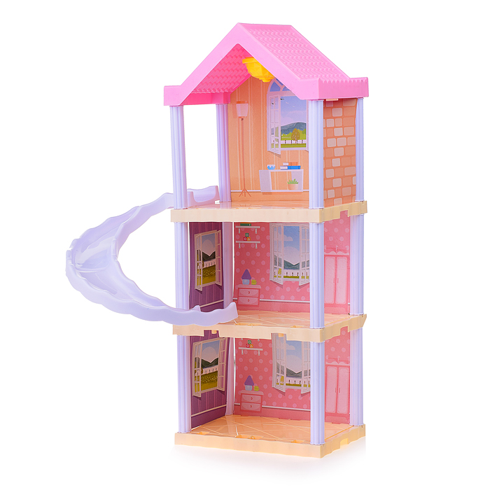 Фото к товару Дом для куклы 666-1G-1 "Dream house-5" в коробке Дом для куклы 666-1G-1 "Dream house-5" в коробке