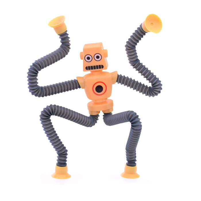 Фото к товару Игрушка антистресс LY635-1A "Робот" в пакете Игрушка антистресс LY635-1A "Робот" в пакете