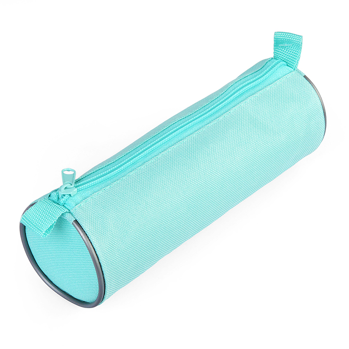 Фото к товару Пенал-тубус на молнии, малый, однотонный, ткань "Мятный" 205/65 Пенал-тубус на молнии, малый, однотонный, ткань "Мятный" 205/65