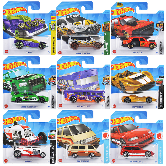 Машинки Mattel. "Hot Wheels" из базовой коллекции в асс-те. Машинки Mattel. "Hot Wheels" из базовой коллекции в асс-те.