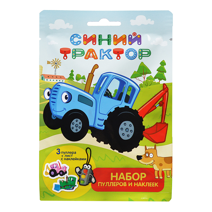 Фото к товару Набор в флоупаке Синий Трактор Набор в флоупаке Синий Трактор