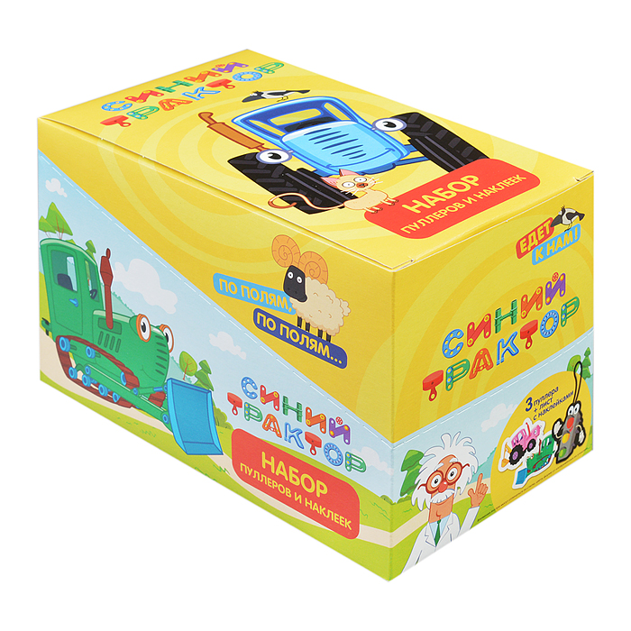 Фото к товару Набор в флоупаке Синий Трактор Набор в флоупаке Синий Трактор