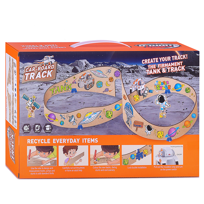 Фото к товару Трек 6688-537 "Космический танк" в коробке Трек 6688-537 "Космический танк" в коробке