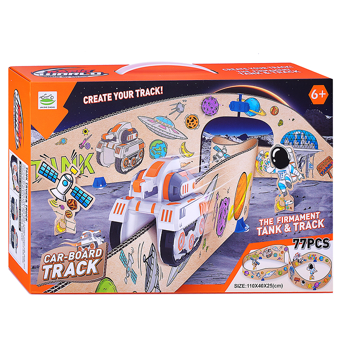 Фото к товару Трек 6688-537 "Космический танк" в коробке Трек 6688-537 "Космический танк" в коробке