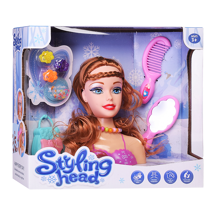 Фото к товару Набор стилист 121-2Q "Красивые прически" в коробке Набор стилист 121-2Q "Красивые прически" в коробке