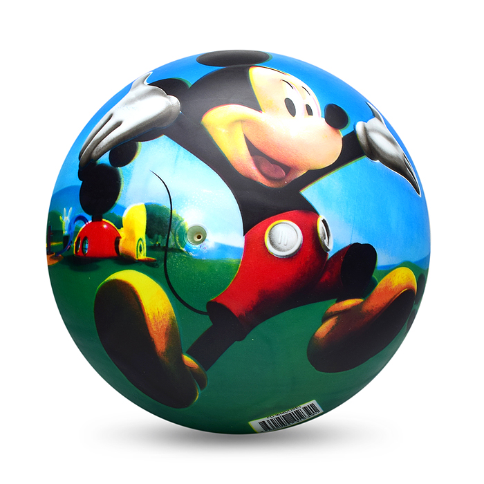 Фото к товару Мяч пвх 23 см "Микки маус" полноцвет, в сетке Мяч пвх 23 см "Микки маус" полноцвет, в сетке