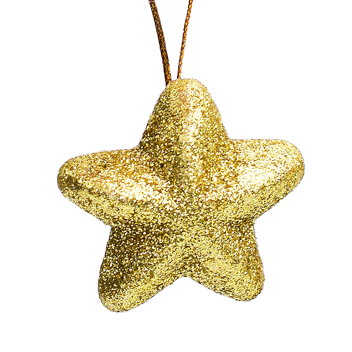 Фото к товару Набор новогодних украшений S2001-1 3см*13шт золото Набор новогодних украшений S2001-1 3см*13шт золото