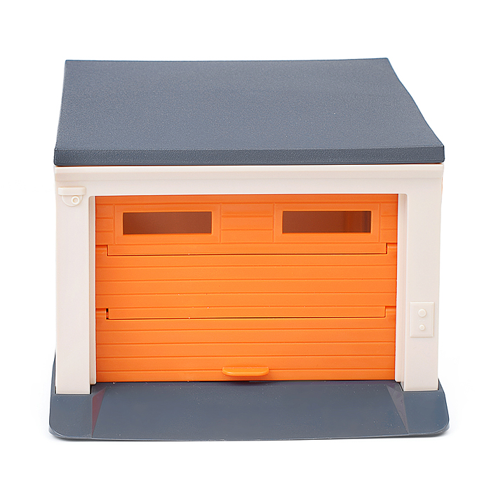 Фото к товару Гараж для машинок (бежевый, оранжевый, серый) 187х136х95 мм. Гараж для машинок (бежевый, оранжевый, серый) 187х136х95 мм.