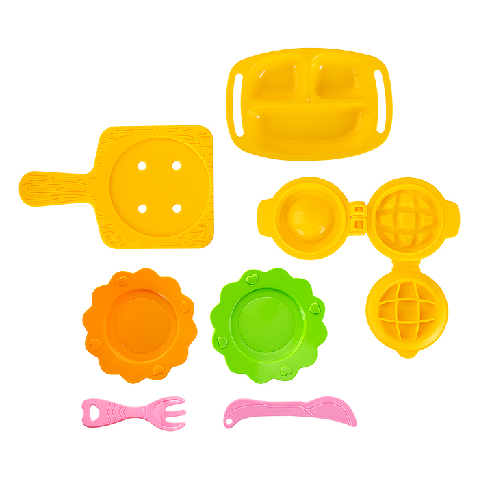 Фото к товару Набор для детской лепки "Тесто-пластилин" Веселая пиццерия Набор для детской лепки "Тесто-пластилин" Веселая пиццерия