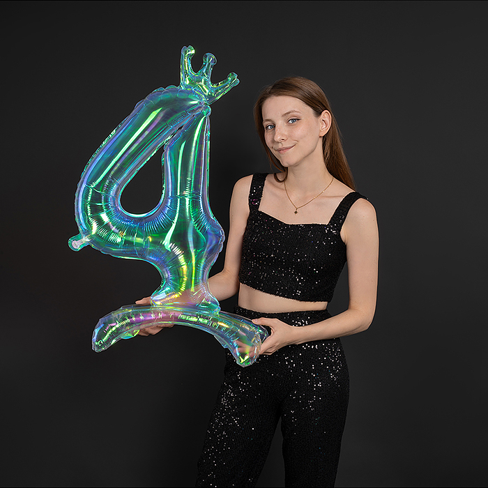 Фото к товару Шар (32''/81 см) Цифра, 4 Корона, на подставке, Хамелеон, Хамелеон, 1 шт. в уп. Шар (32''/81 см) Цифра, 4 Корона, на подставке, Хамелеон, Хамелеон, 1 шт. в уп.