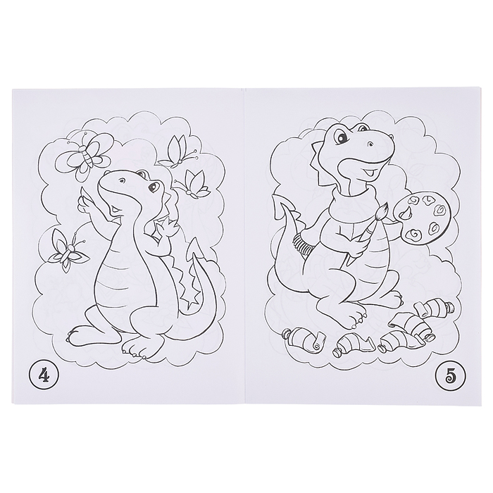 Фото к товару Книжка раскраска "Учимся считать" 17*23см. Книжка раскраска "Учимся считать" 17*23см.