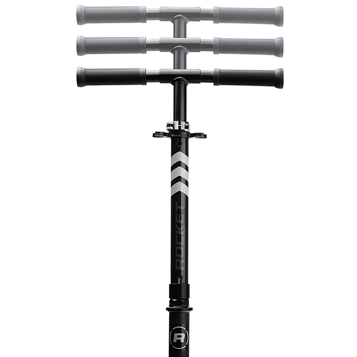 Фото к товару Самокат детский R0201 ROCKET, алюминиевый, колеса PU, 145 мм, черный Самокат детский R0201 ROCKET, алюминиевый, колеса PU, 145 мм, черный