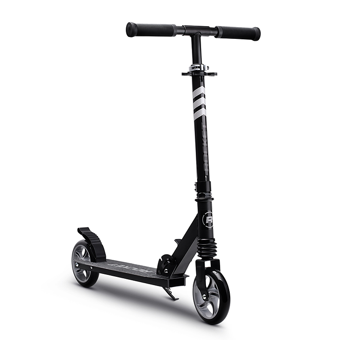 Фото к товару Самокат детский R0201 ROCKET, алюминиевый, колеса PU, 145 мм, черный Самокат детский R0201 ROCKET, алюминиевый, колеса PU, 145 мм, черный