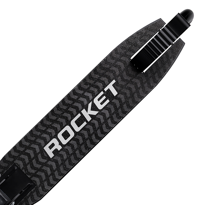 Фото к товару Самокат детский R0201 ROCKET, алюминиевый, колеса PU, 145 мм, черный Самокат детский R0201 ROCKET, алюминиевый, колеса PU, 145 мм, черный