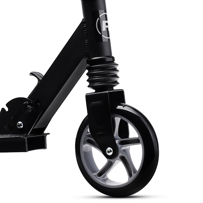 Фото к товару Самокат детский R0201 ROCKET, алюминиевый, колеса PU, 145 мм, черный Самокат детский R0201 ROCKET, алюминиевый, колеса PU, 145 мм, черный