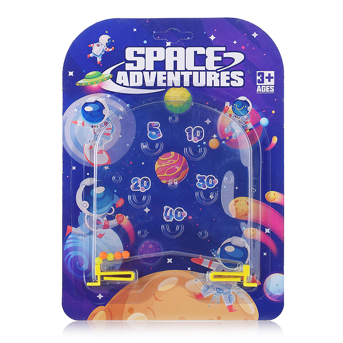 Фото к товару Пинбол E8-17 "Космос" в коробке Пинбол E8-17 "Космос" в коробке