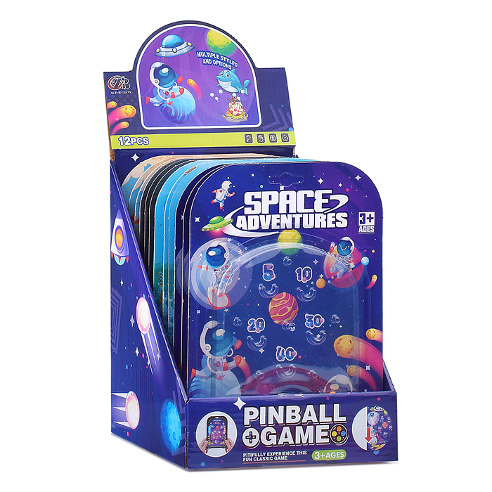 Фото к товару Пинбол E8-17 "Космос" в коробке Пинбол E8-17 "Космос" в коробке