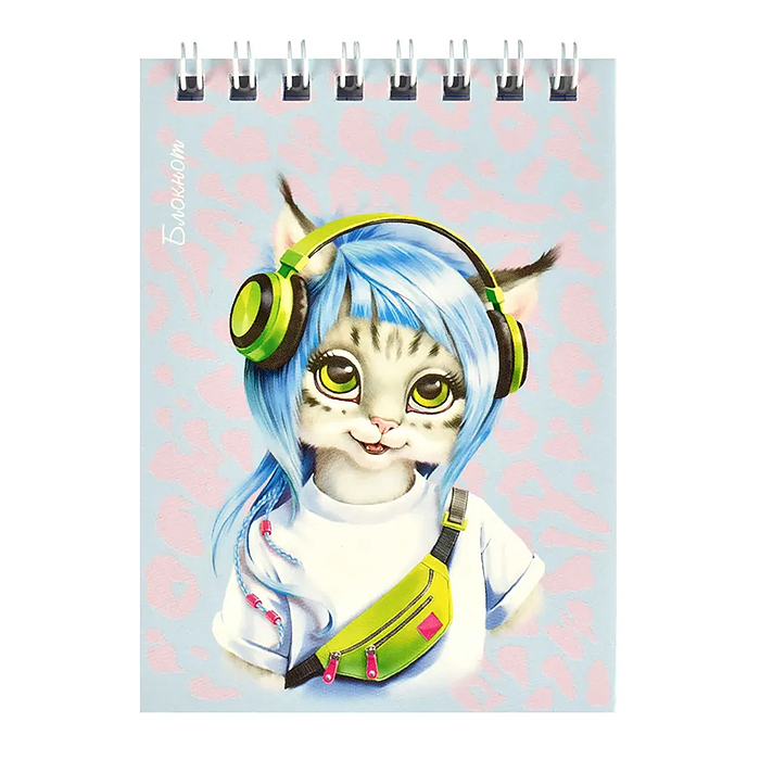 Блокнот 40 л., А7 "Техно крошки" на гребне. Блокнот 40 л., А7 "Техно крошки" на гребне.