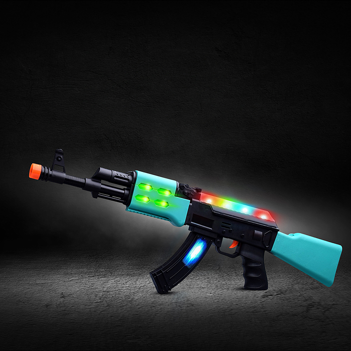 Фото к товару Автомат Калашникова BT0027, на батарейках, в пакете Автомат Калашникова BT0027, на батарейках, в пакете