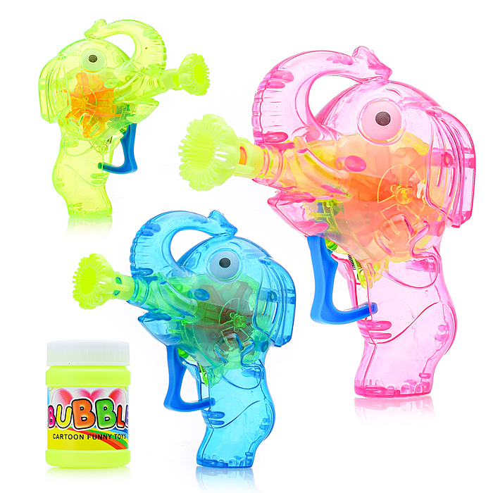 Пистолет для мыльных пузырей  00-4106 "Слоник" в пакете