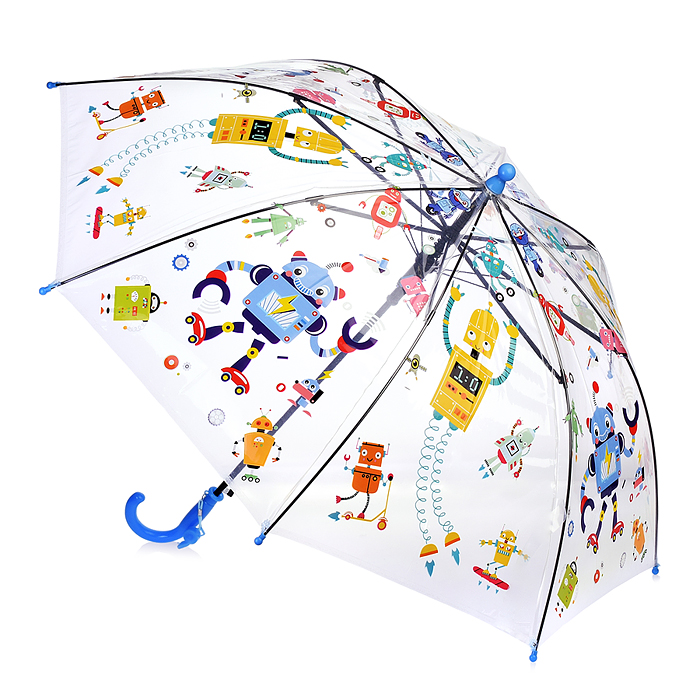 Зонт детский 00-4467 "Роботы" 50 см