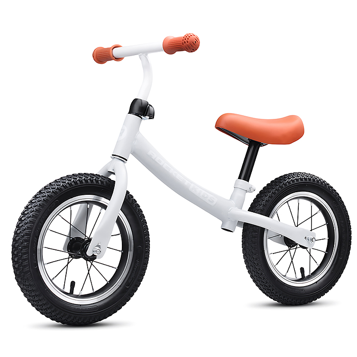 Беговел 12" Rocket, колеса надувные, цвет светло-серый Беговел 12" Rocket, колеса надувные, цвет светло-серый