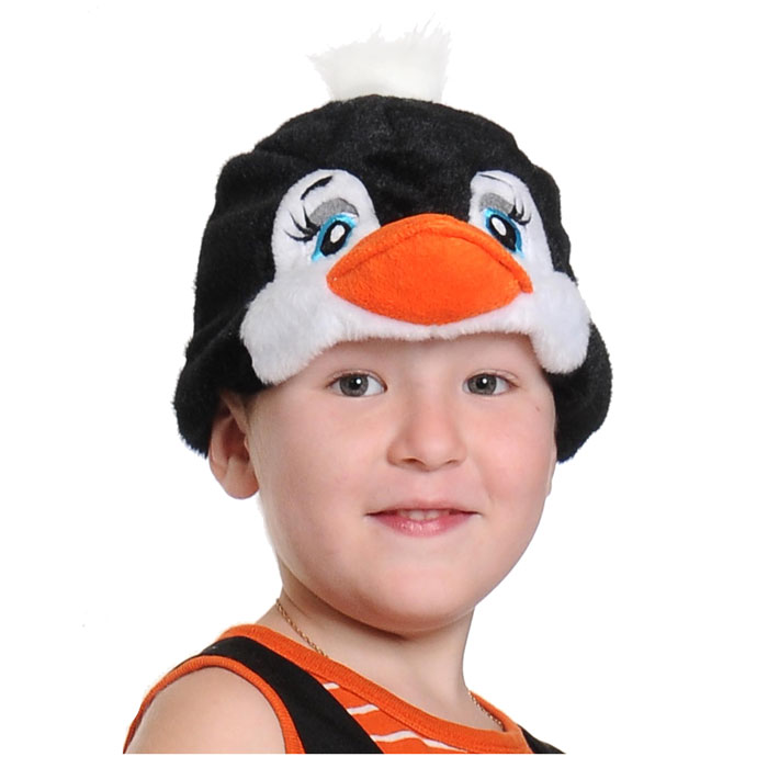 Головной убор швейный "Шапка детская "Пингвинчик" р. 52-54 Головной убор швейный "Шапка детская "Пингвинчик" р. 52-54