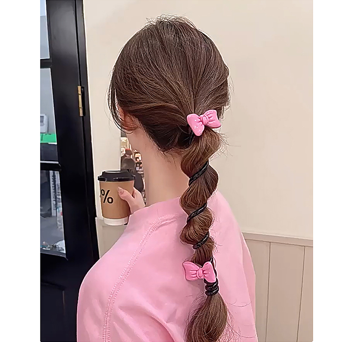 Фото к товару Набор заколок для волос 00-5246 "Бантик на пружинке" (2 шт) Набор заколок для волос 00-5246 "Бантик на пружинке" (2 шт)