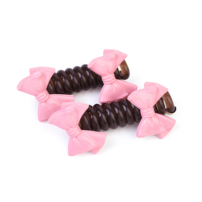 Фото к товару Набор заколок для волос 00-5246 "Бантик на пружинке" (2 шт) Набор заколок для волос 00-5246 "Бантик на пружинке" (2 шт)
