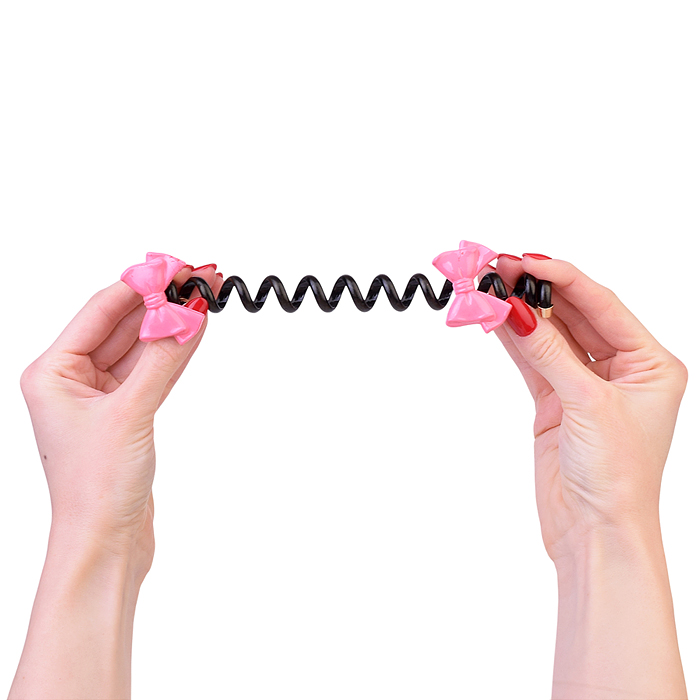 Фото к товару Набор заколок для волос 00-5246 "Бантик на пружинке" (2 шт) Набор заколок для волос 00-5246 "Бантик на пружинке" (2 шт)