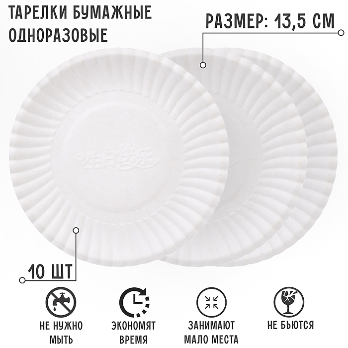 Фото к товару Набор посуды одноразовой 00-4922 "Праздничный" (10 тарелок + 10 вилок + 1 нож) Набор посуды одноразовой 00-4922 "Праздничный" (10 тарелок + 10 вилок + 1 нож)