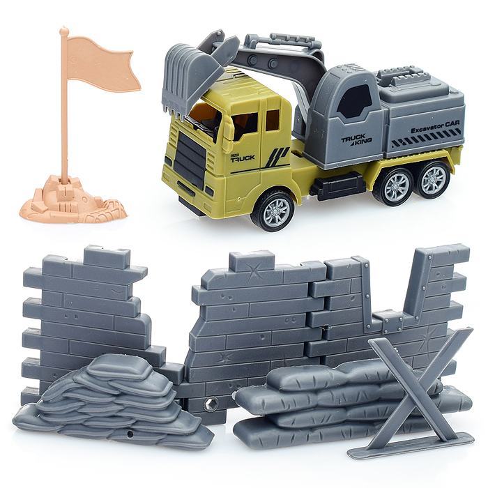 Машина 166H-21 "Военная техника" с аксессуарами, в пакете Машина 166H-21 "Военная техника" с аксессуарами, в пакете