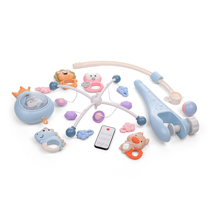 Фото к товару Мобиль на кроватку 368-6B "Радость малыша-1" на батарейках, в коробке Мобиль на кроватку 368-6B "Радость малыша-1" на батарейках, в коробке