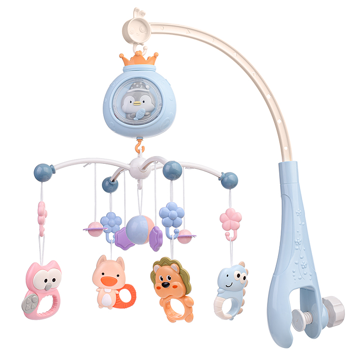 Фото к товару Мобиль на кроватку 368-6B "Радость малыша-1" на батарейках, в коробке Мобиль на кроватку 368-6B "Радость малыша-1" на батарейках, в коробке