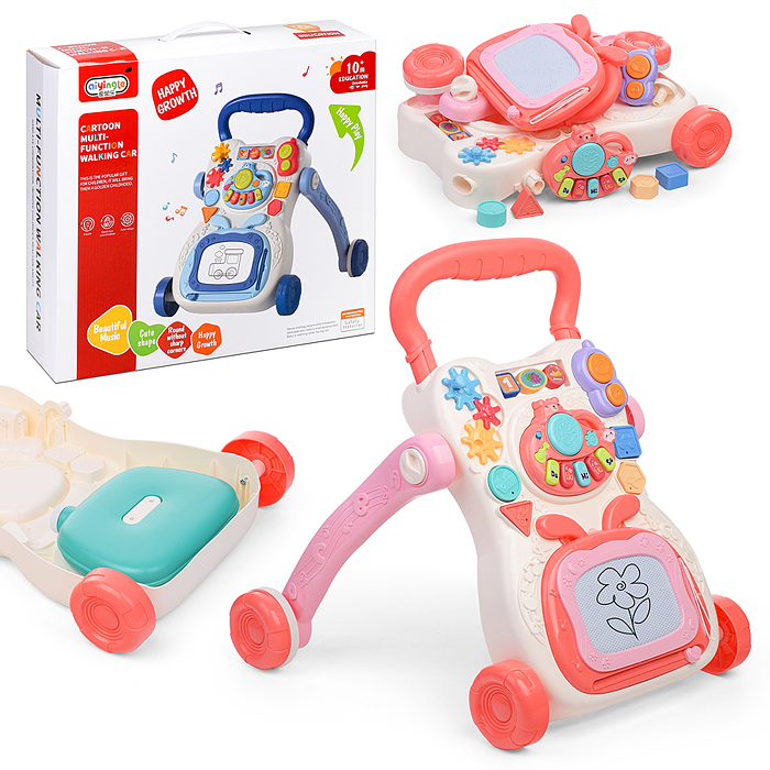 Игровой центр-Каталка 368-16C "Весело шагаю!" в коробке Игровой центр-Каталка 368-16C "Весело шагаю!" в коробке